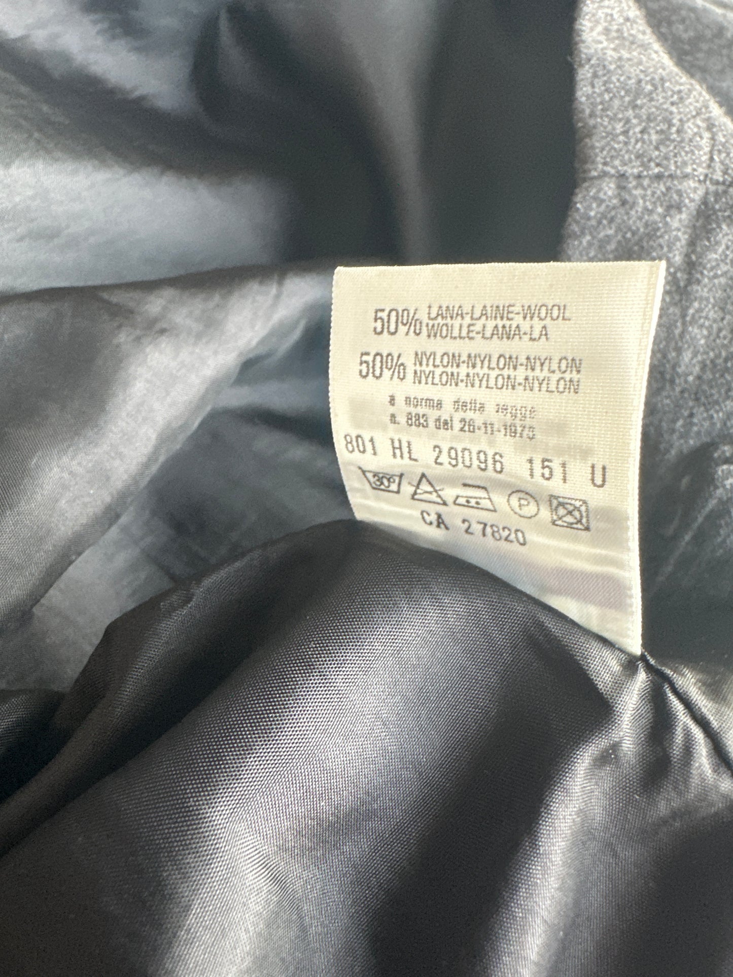 Helmut Lang AW1997 4-pocket wool Military jacket