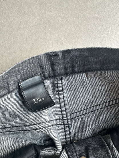Dior Homme SS05 “BECK/Untitled” charcoal denim