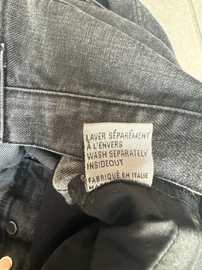 Dior Homme SS05 “BECK/Untitled” charcoal denim