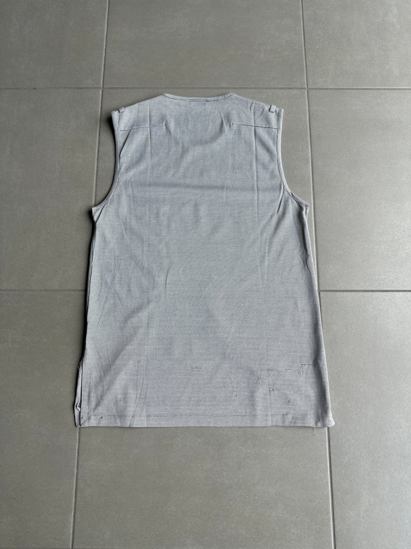 Dior Homme SS03 “Follow me” silhouette print tank top
