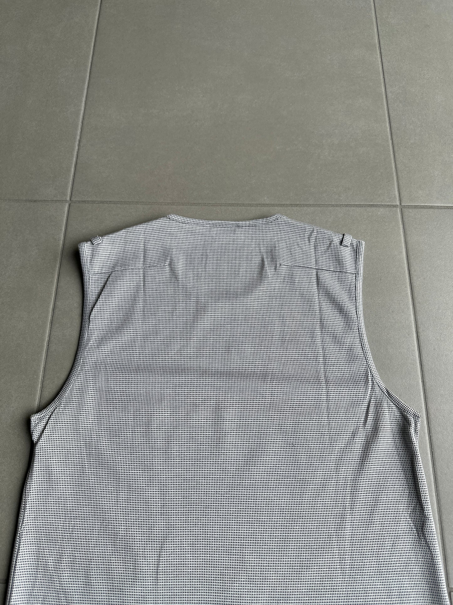Dior Homme SS03 “Follow me” silhouette print tank top