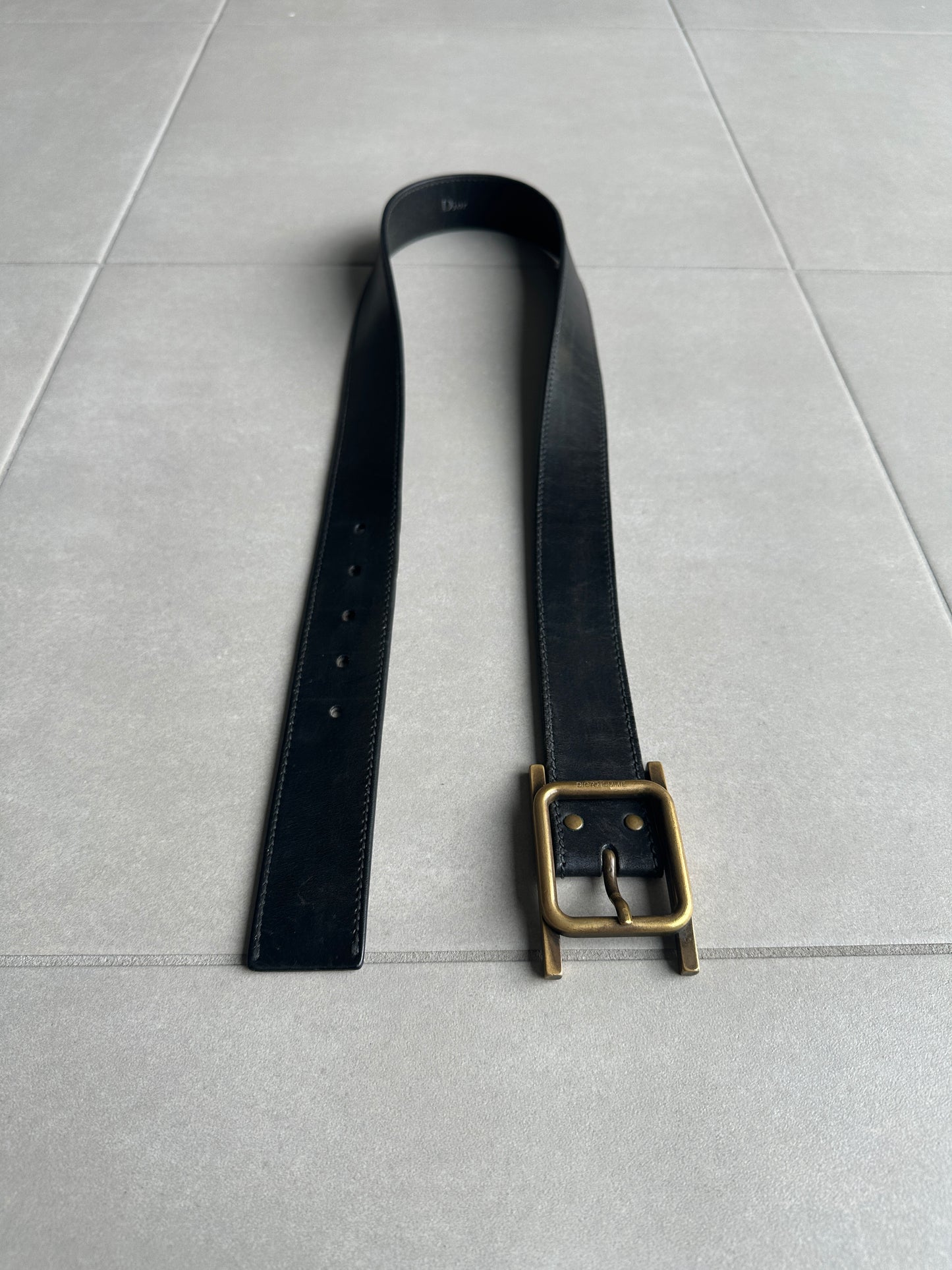 Dior Homme AW05 “in the morning” H-belt