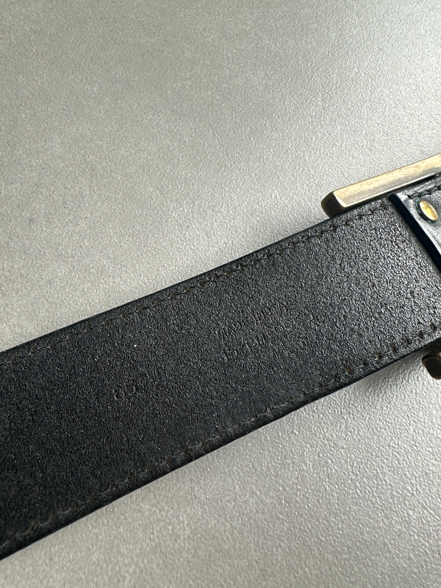 Dior Homme AW05 “in the morning” H-belt