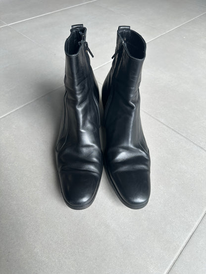 Dior Homme AW05 “in the morning” 6.5 cm Cuban heel boots