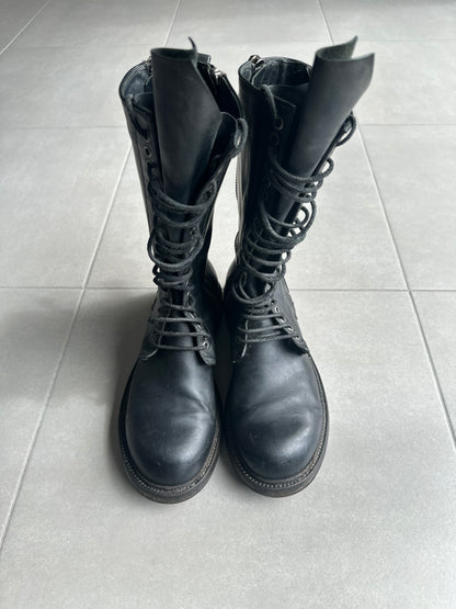 Rick Owens AW16 “Mastodon” high combat boots