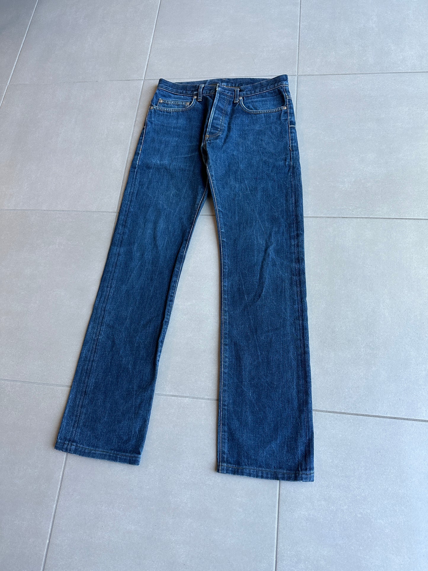 Dior homme AW07 “Navigate” raw MIJ jeans