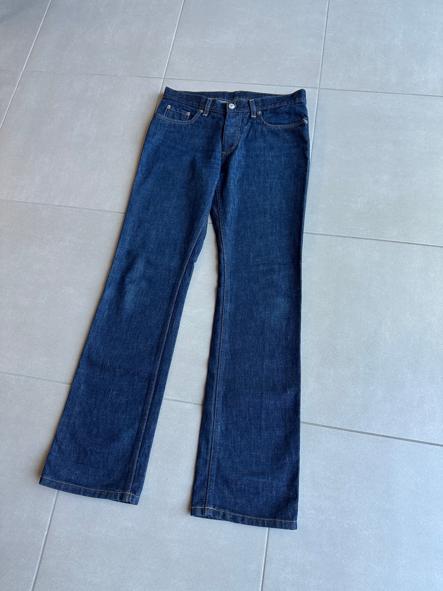 Helmut Lang circa 2000’s Low Waist bootcut denim