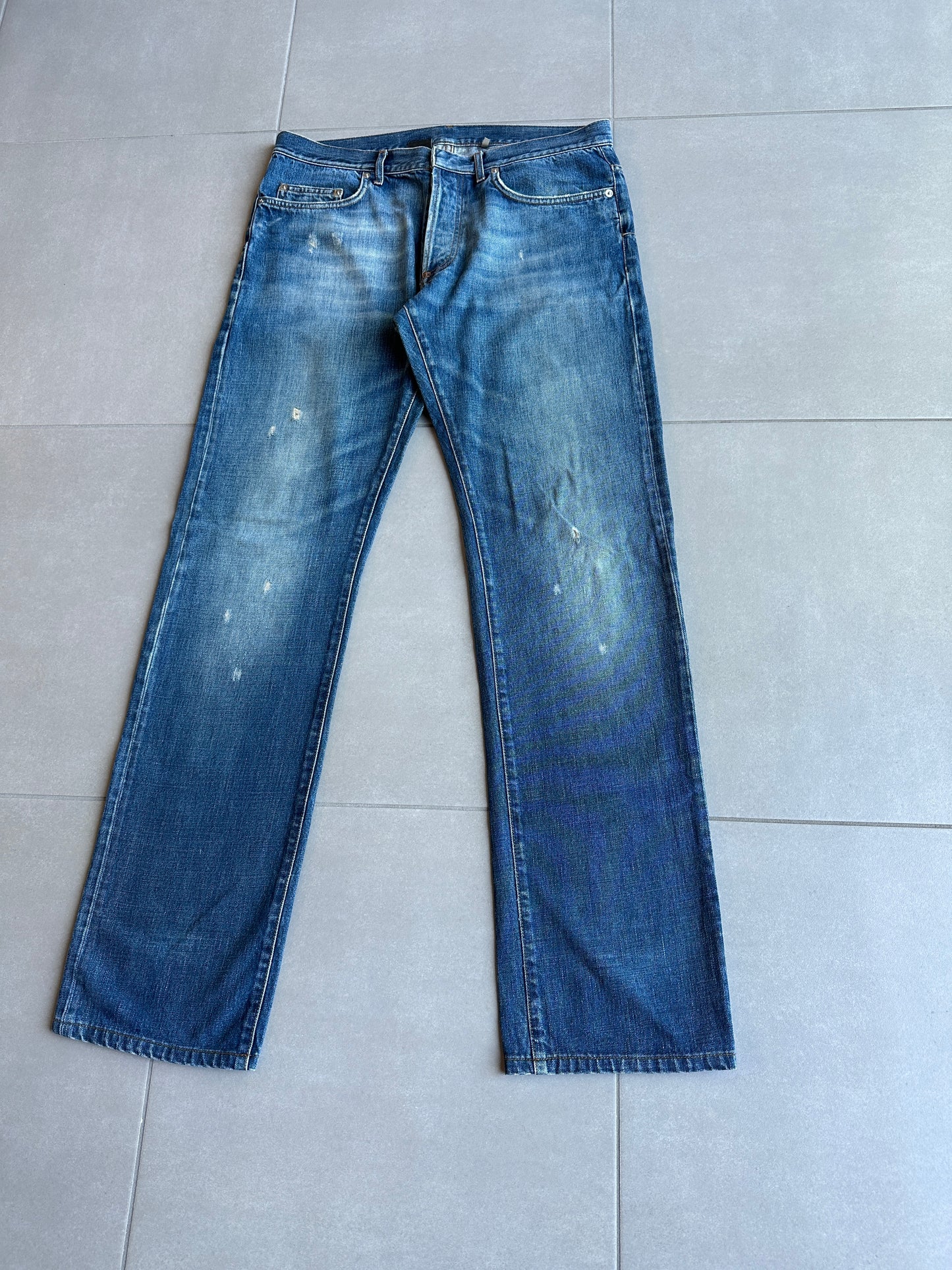 Dior Homme AW06 “These grey days” dust wash denim