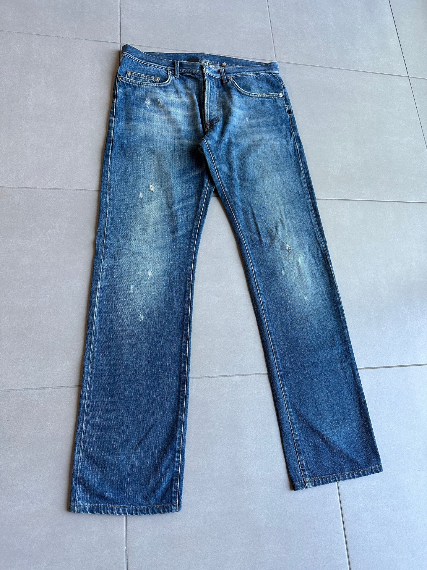 Dior Homme AW06 “These grey days” dust wash denim