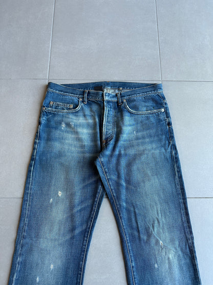 Dior Homme AW06 “These grey days” dust wash denim