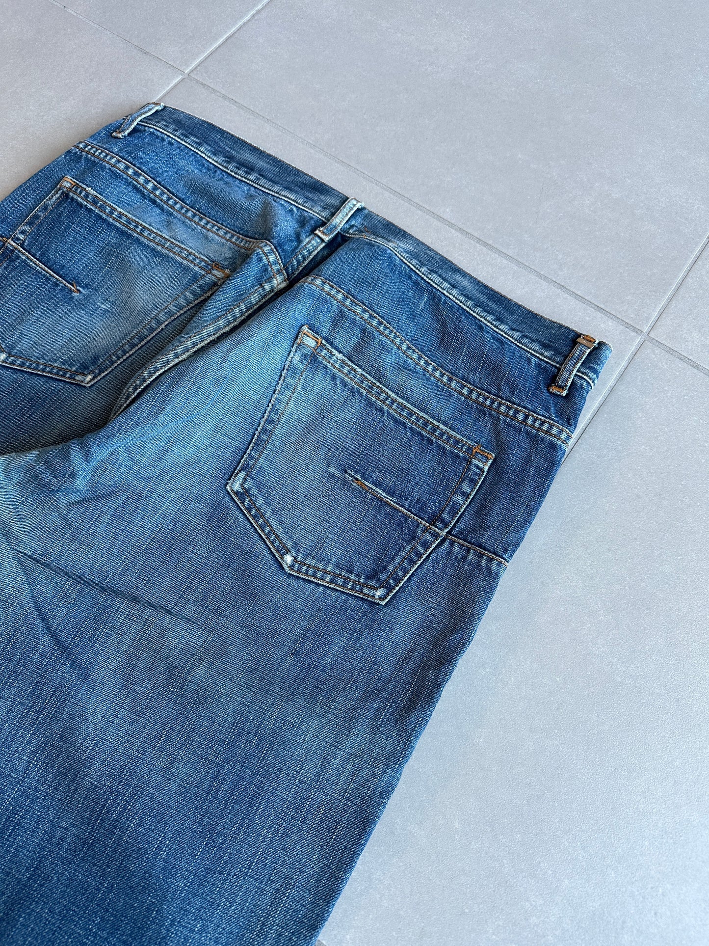 Dior Homme AW06 “These grey days” dust wash denim