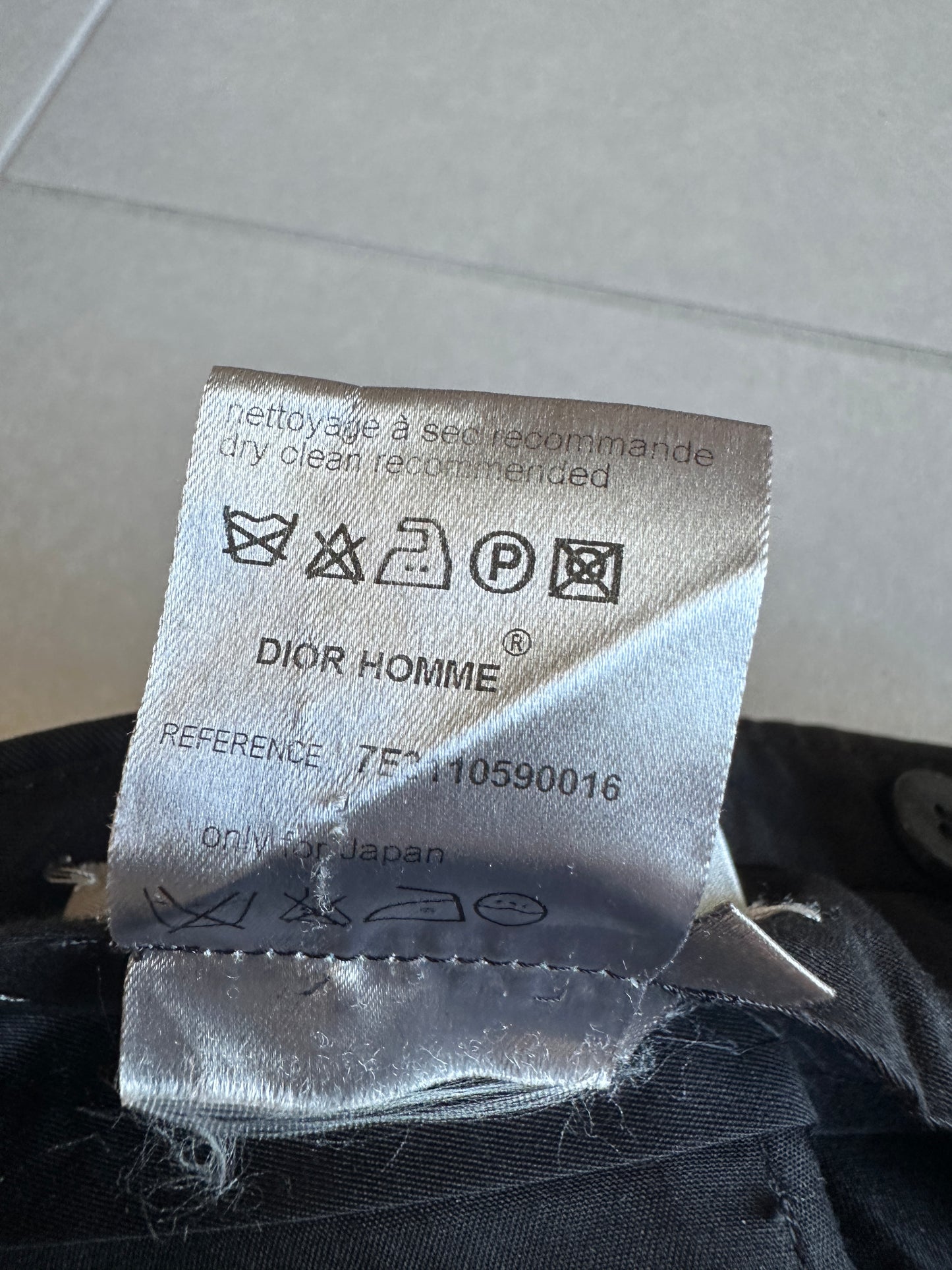 Dior Homme SS07 “We Look Good Together” Front pocket trousers