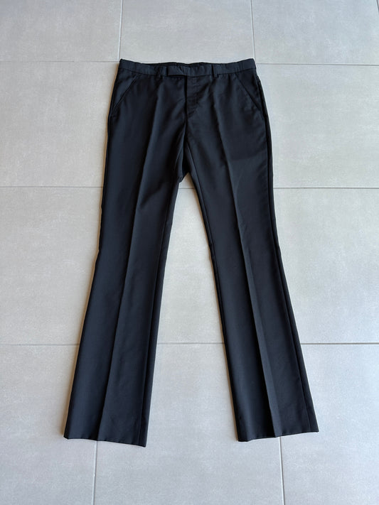 Dior Homme AW05 "in the morning" wool bootcut slacks