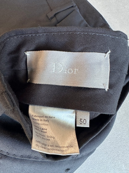 Dior Homme AW05 "in the morning" wool bootcut slacks