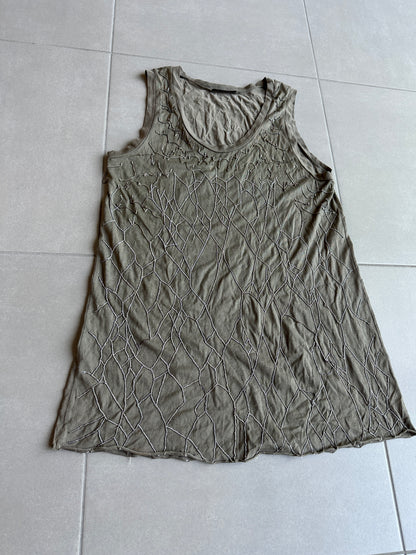 Balmain AW09 chainmail tank top