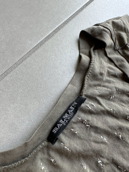 Balmain AW09 chainmail tank top