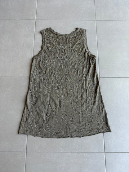 Balmain AW09 chainmail tank top