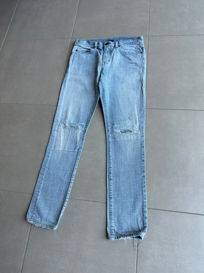 Saint Laurent Paris AW15 D02  distressed Denim