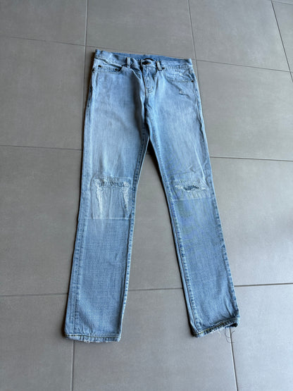Saint Laurent Paris AW15 D02  distressed Denim