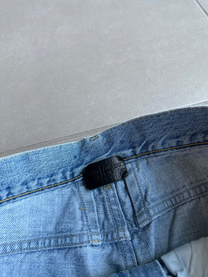 Saint Laurent Paris AW15 D02  distressed Denim