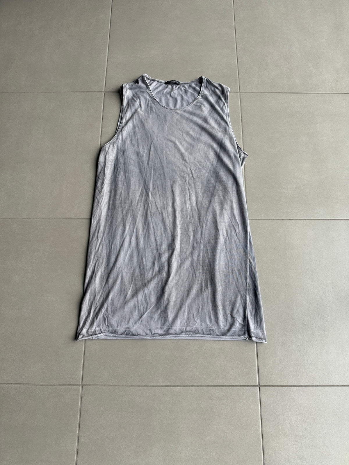 Balmain SS12 Sample Dyed tank-top