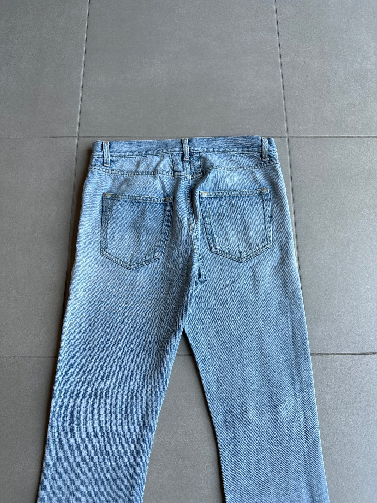 Saint Laurent Paris AW15 D02  distressed Denim