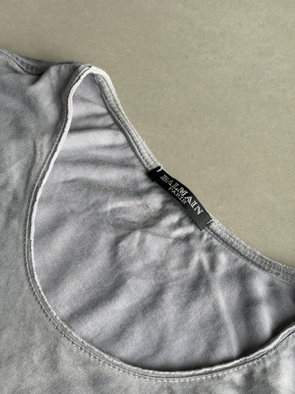 Balmain SS12 Sample Dyed tank-top