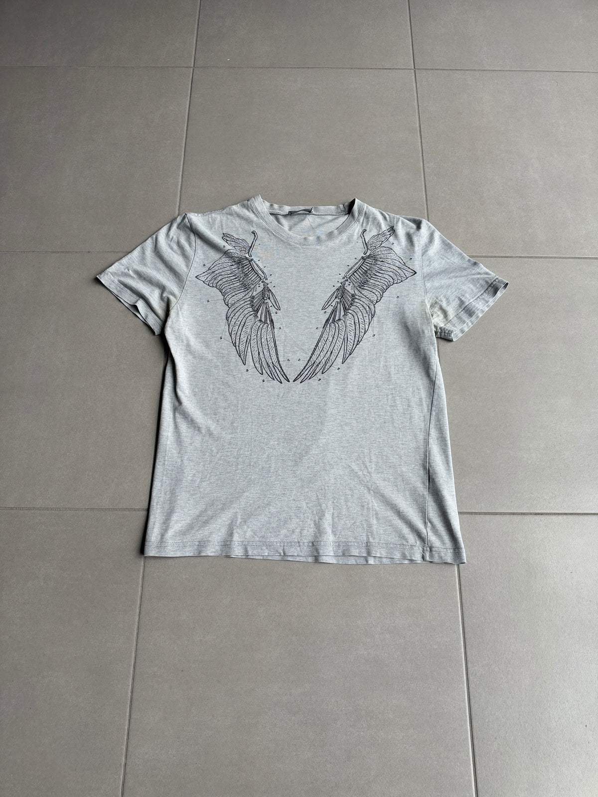 Dior Homme AW07 “Navigate” inexorable wing T-shirt