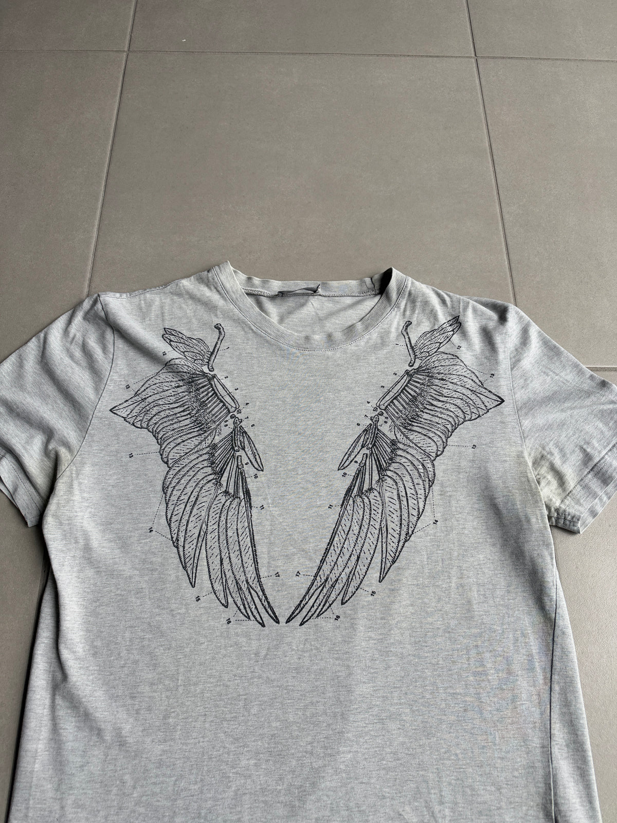 Dior Homme AW07 “Navigate” inexorable wing T-shirt