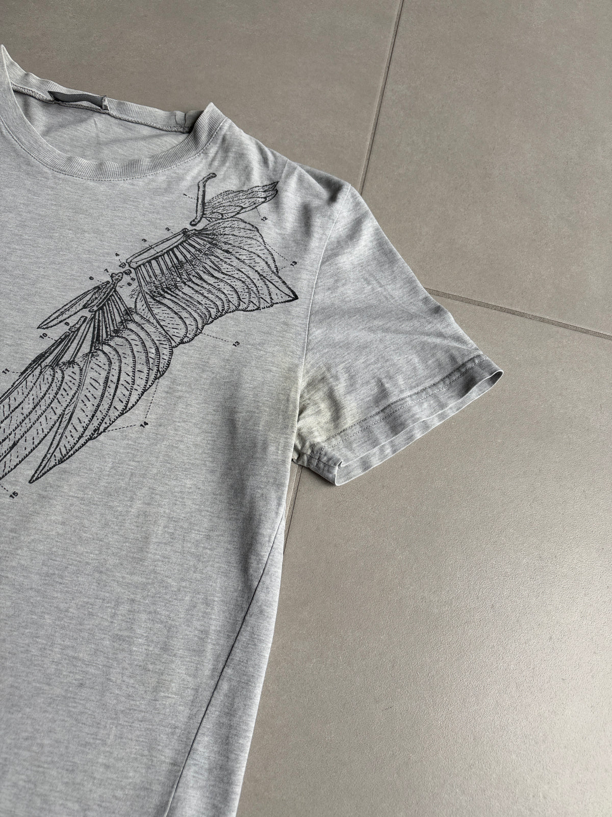 Dior Homme AW07 “Navigate” inexorable wing T-shirt