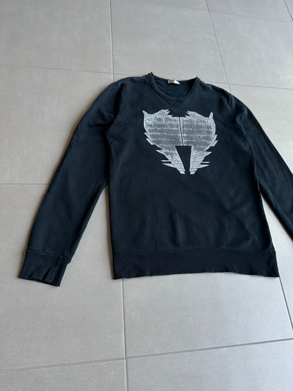 Dior homme AW07 “Navigate” Graphic print sweater