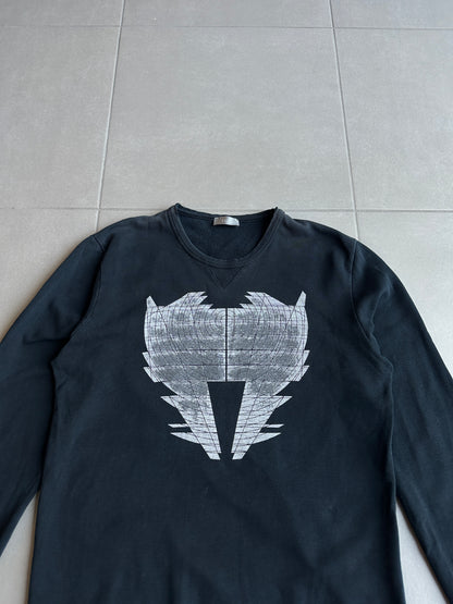 Dior homme AW07 “Navigate” Graphic print sweater