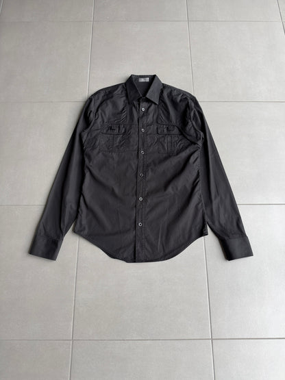 Dior Homme AW06 "These grey days" Paneled shirt