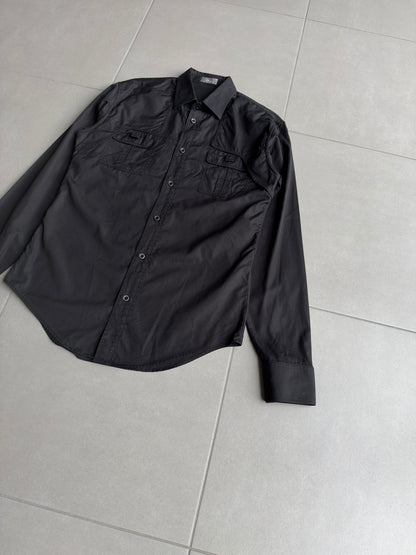Dior Homme AW06 "These grey days" Paneled shirt