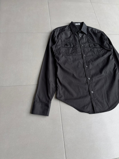 Dior Homme AW06 "These grey days" Paneled shirt