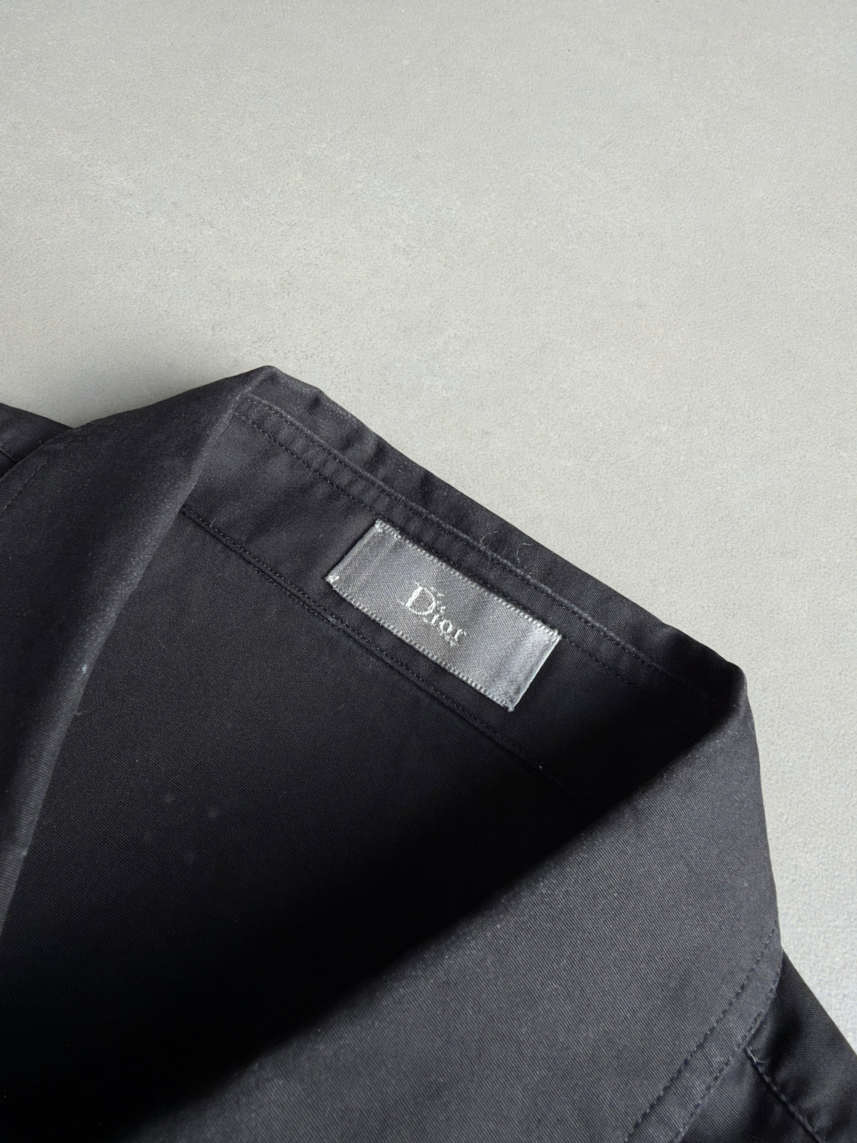 Dior Homme AW06 "These grey days" Paneled shirt
