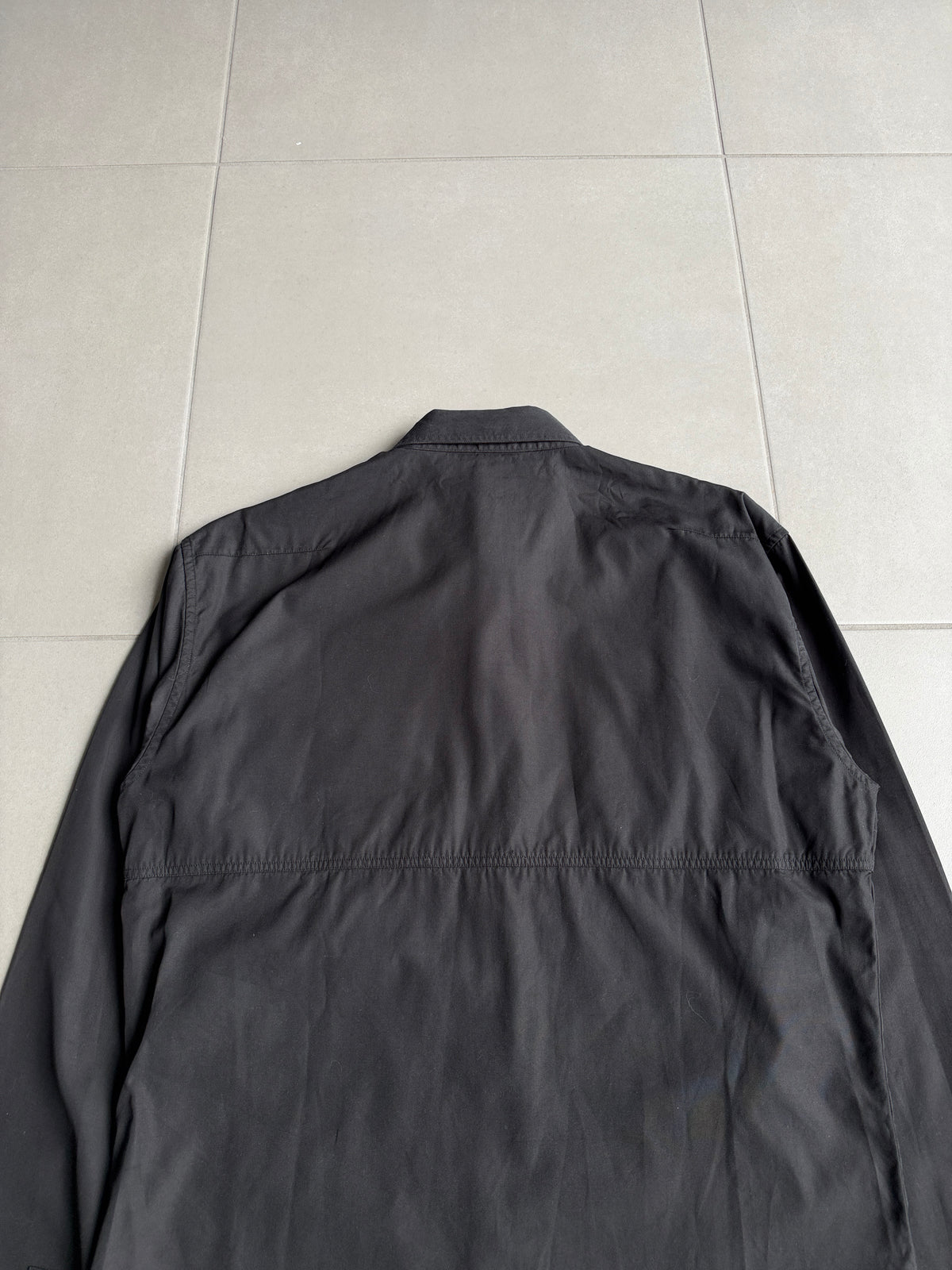 Dior Homme AW06 "These grey days" Paneled shirt