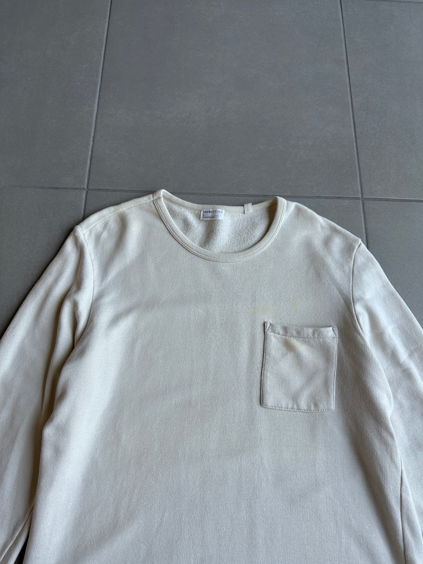 Helmut Lang AW1997 one pocket sweater