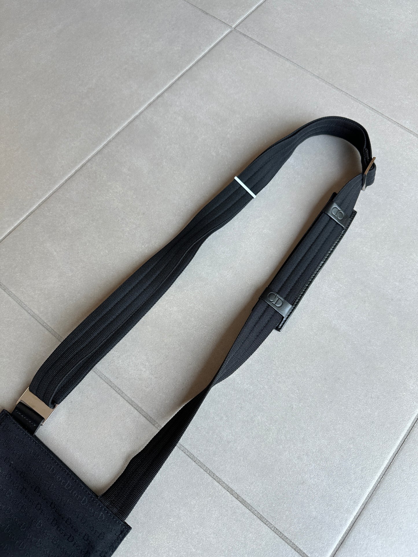 Dior Homme SS02 “Red/Boys don’t cry” Monogram Bag