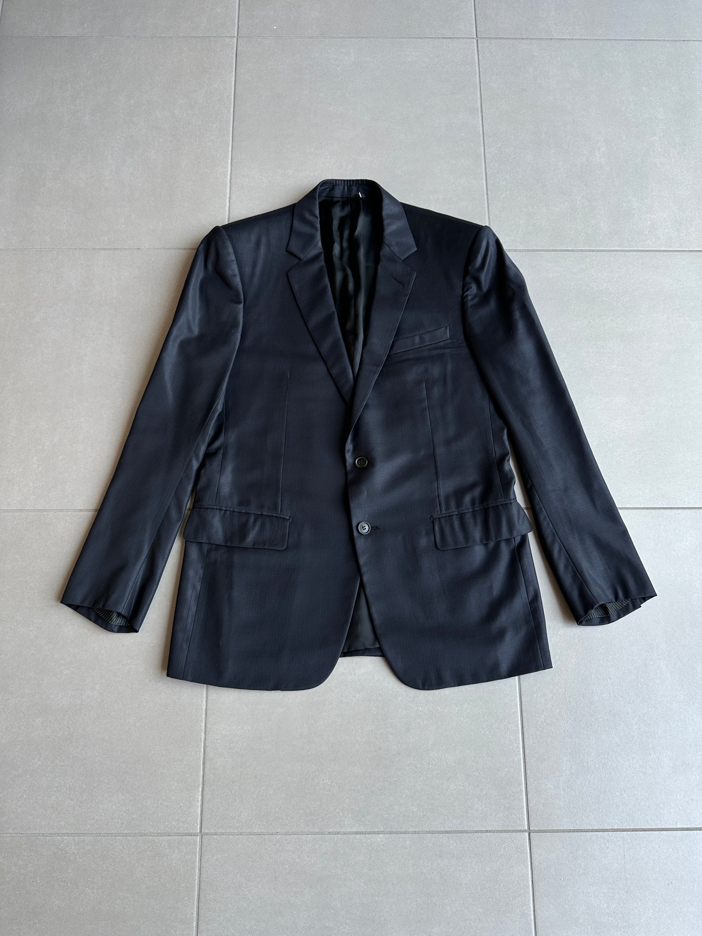 Dior Homme SS07 Glossy super 100’s wool blazer