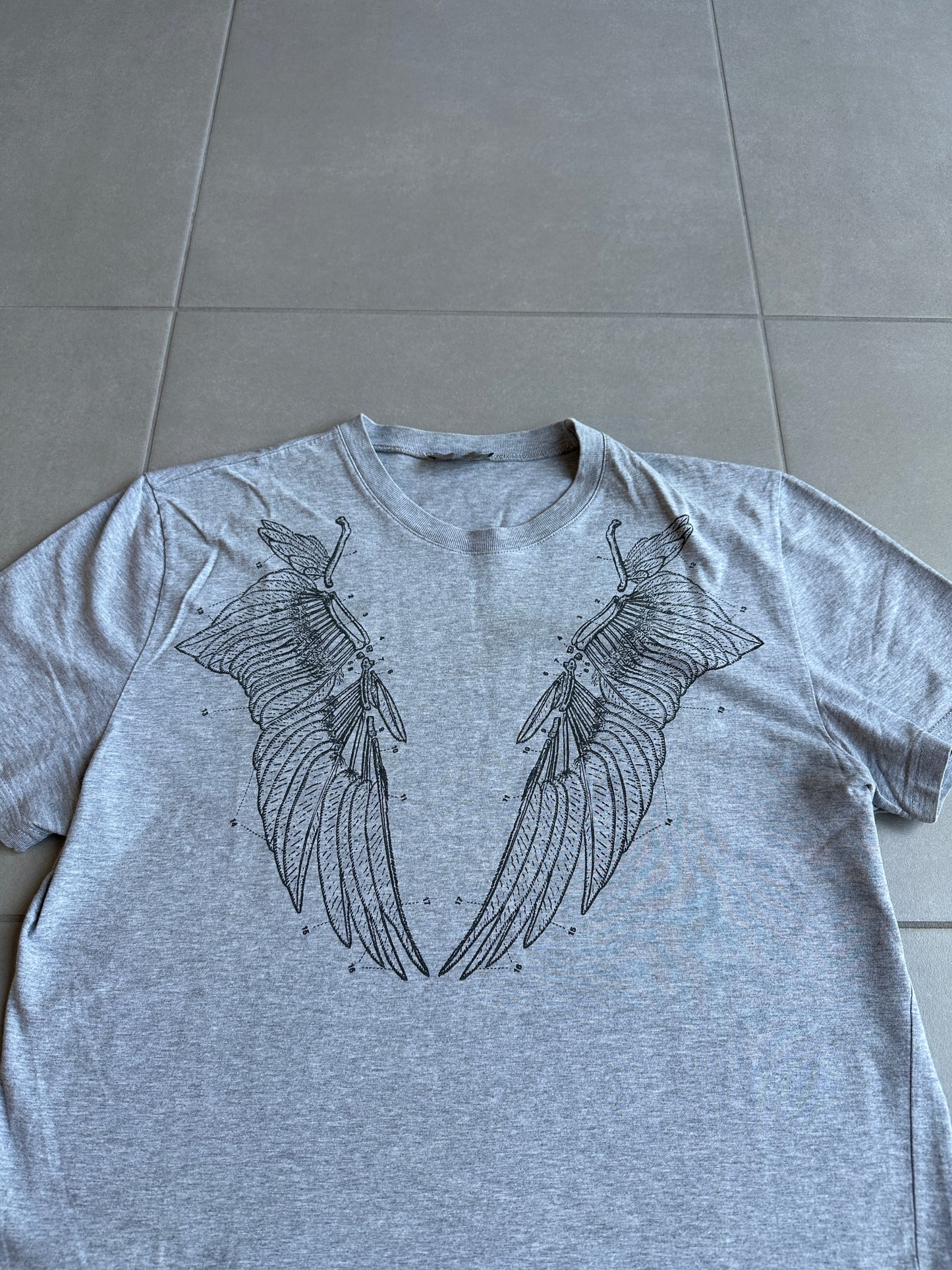 Dior Homme AW07 “Navigate” inexorable wing T-shirt