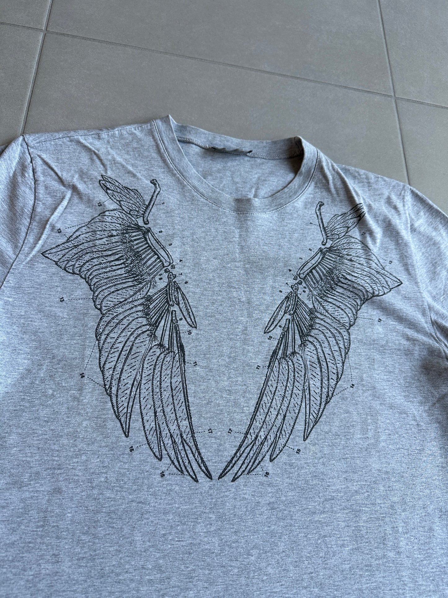 Dior Homme AW07 “Navigate” inexorable wing T-shirt