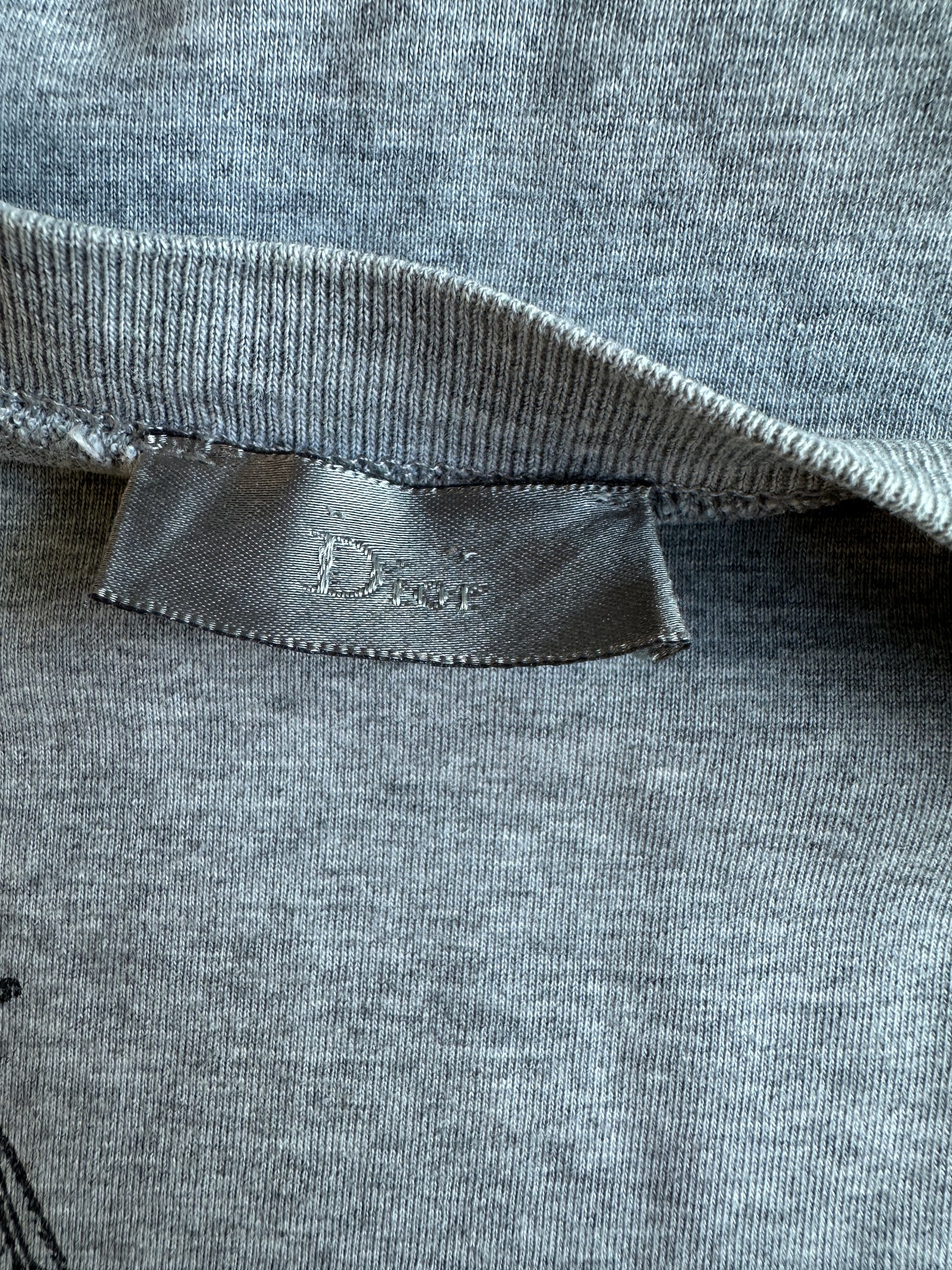 Dior Homme AW07 “Navigate” inexorable wing T-shirt