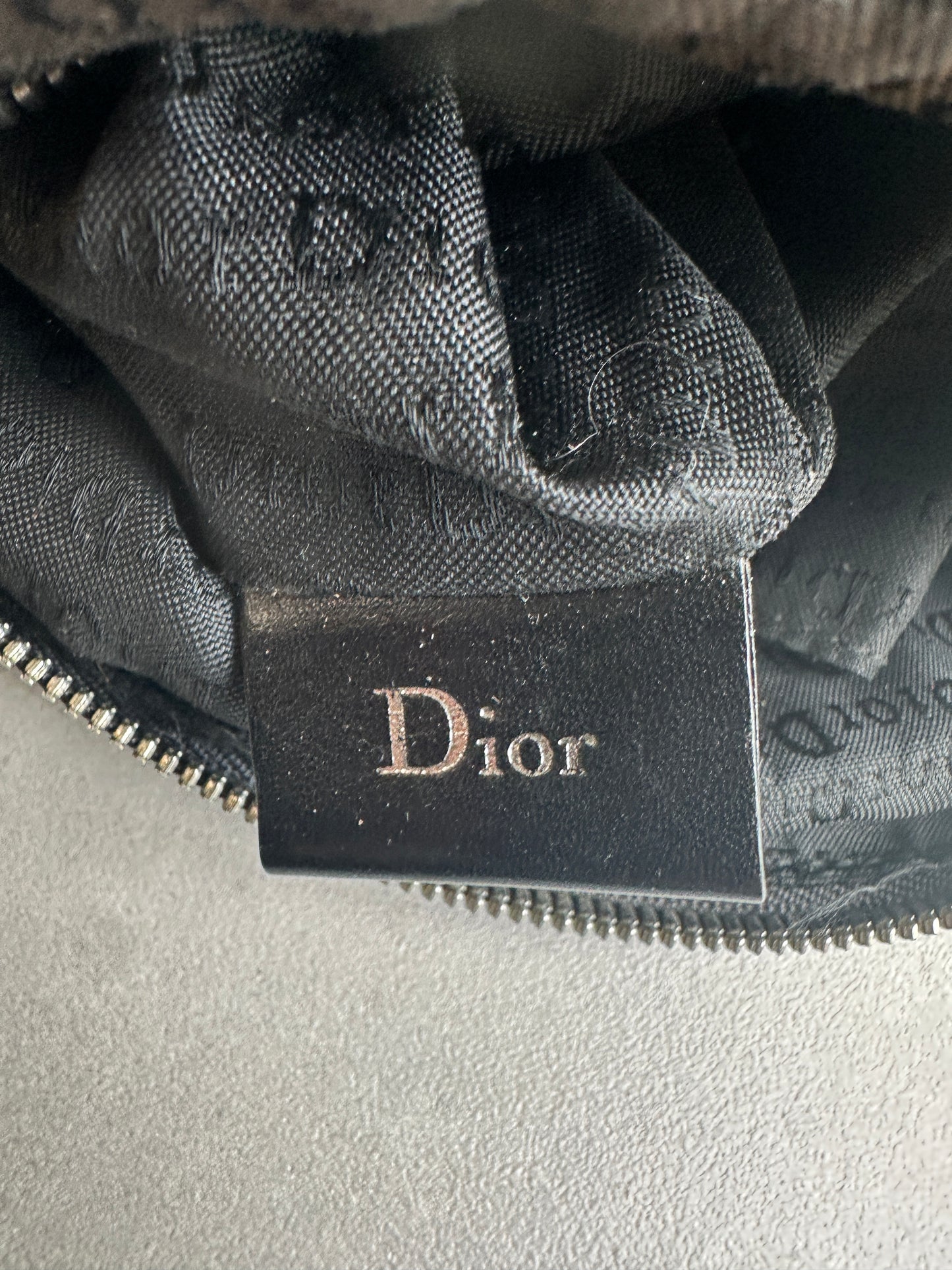 Dior Homme SS04 "Strip” Monogram Bag