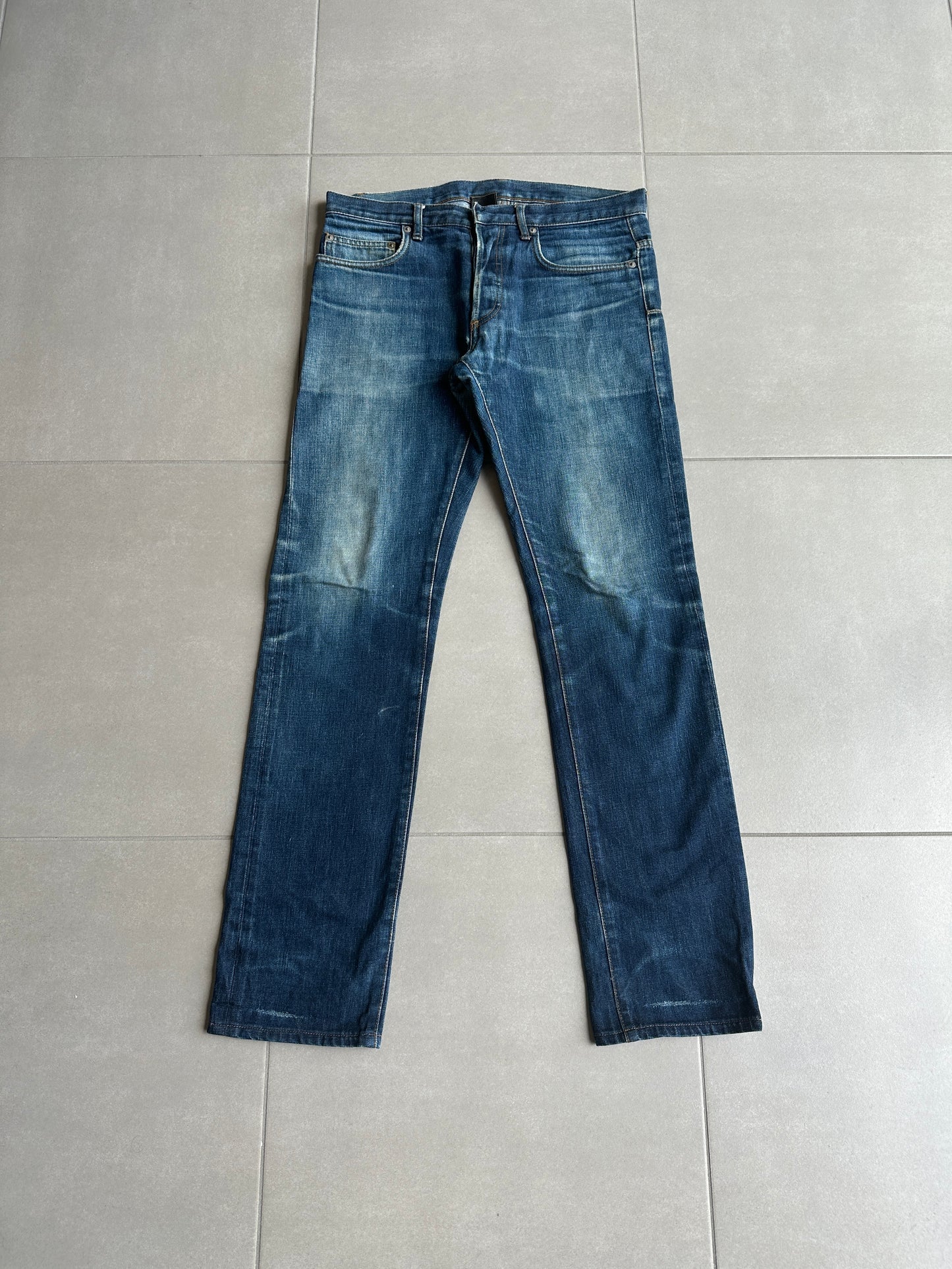 Dior homme AW07 “Navigate” raw MIJ jeans