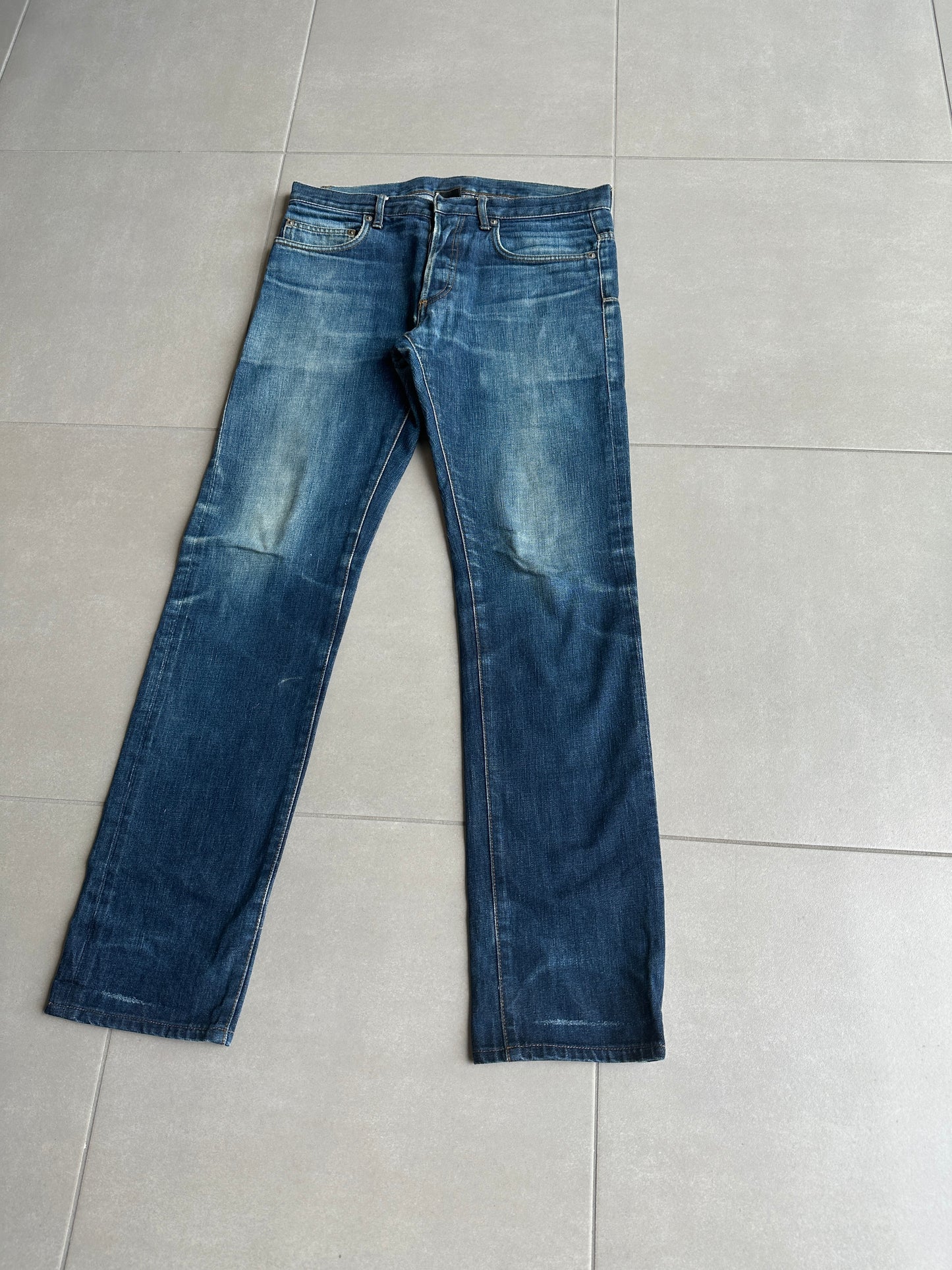 Dior homme AW07 “Navigate” raw MIJ jeans