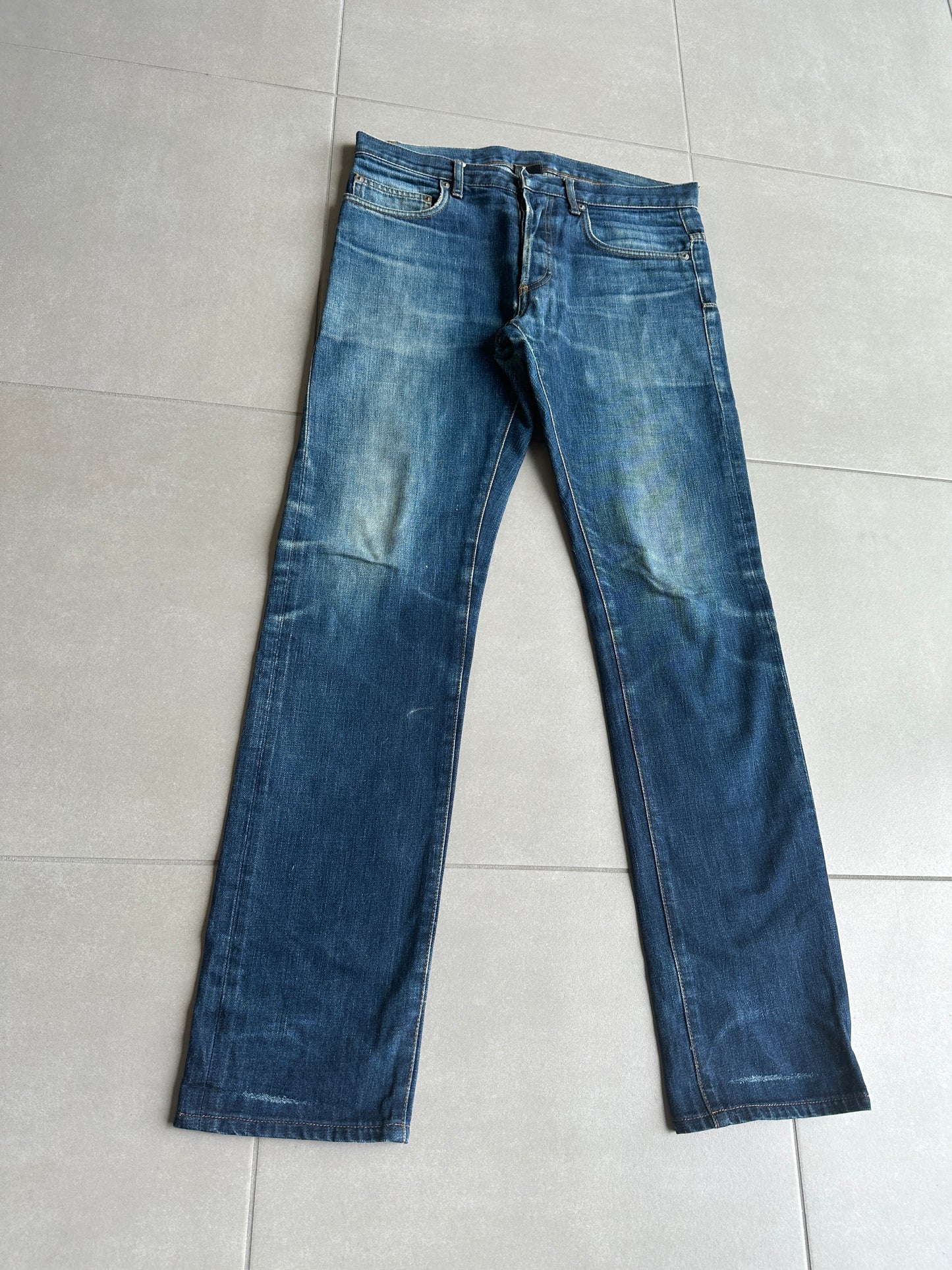 Dior homme AW07 “Navigate” raw MIJ jeans
