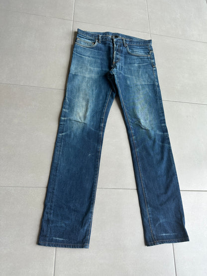 Dior homme AW07 “Navigate” raw MIJ jeans