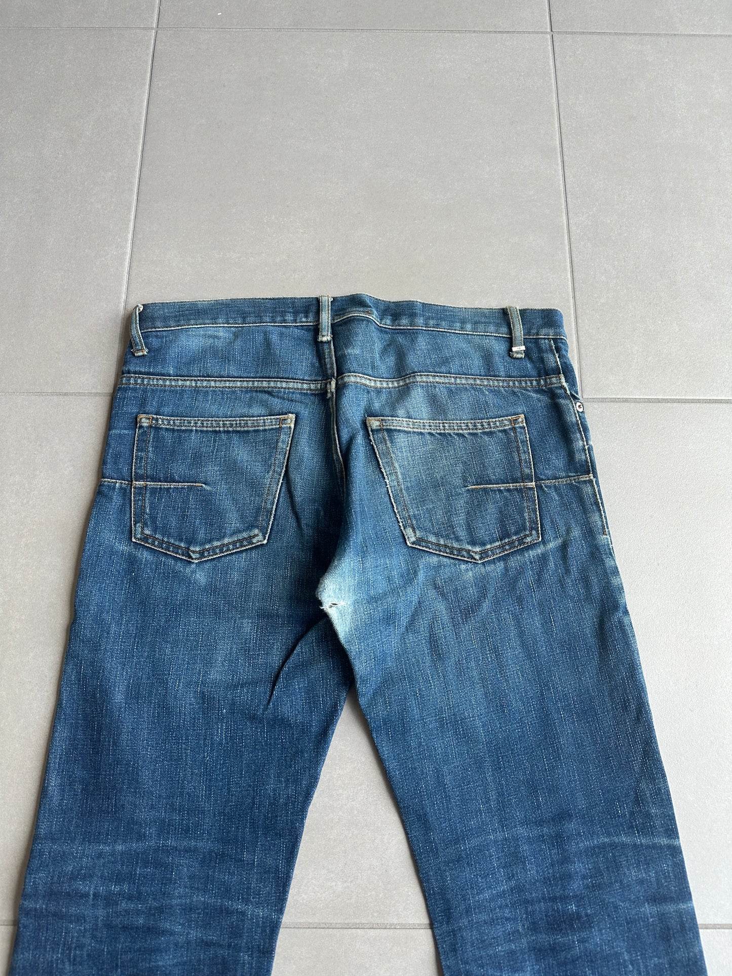 Dior homme AW07 “Navigate” raw MIJ jeans