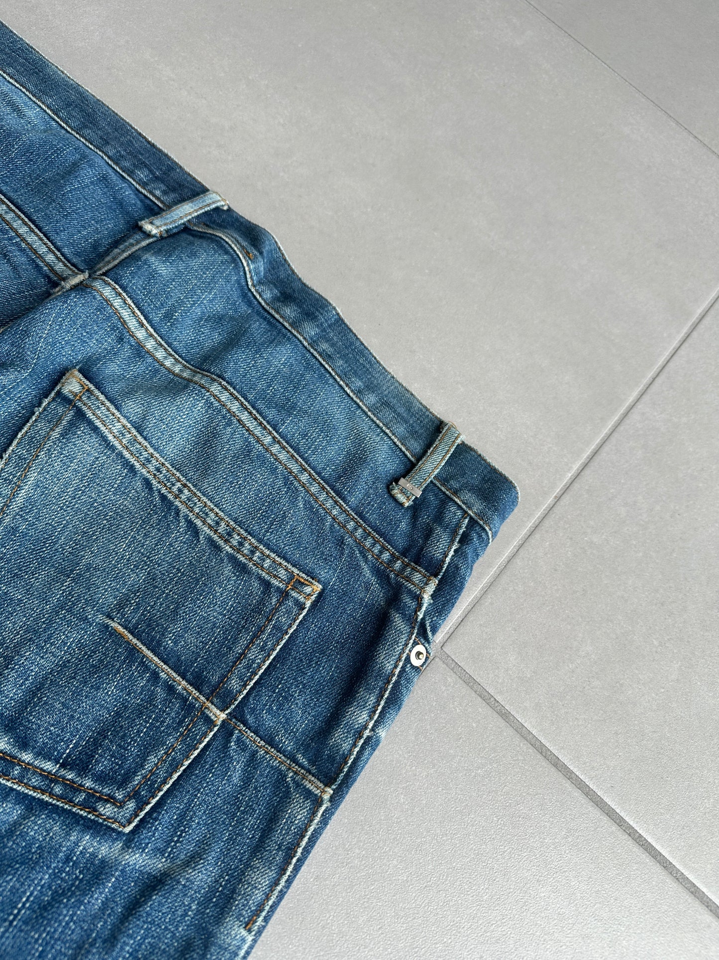 Dior homme AW07 “Navigate” raw MIJ jeans